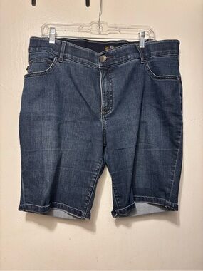 Women’s Dark Blue Denim Shorts